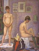 The Post of Woman, Georges Seurat